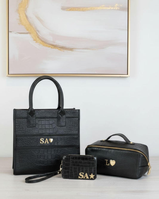 BUNDLE TOTE BAG + NECESER + TARJETERO